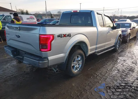 2016 Ford F-150 Lariat из США, поврежденный, VIN 1FTFX1EF1GFA98763